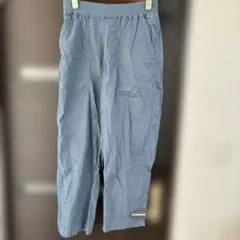 ストレッチ ワイドパンツ