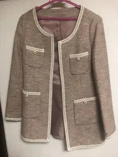 Rew de Rew ツイードロングジャケット