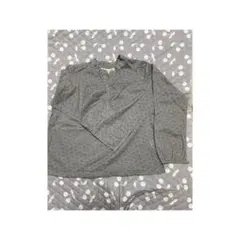 ボンボワン ブラウス グレー  星