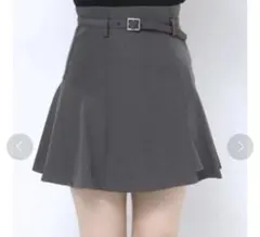 MERCURYDUO 小澤美里コラボ ベルト付スリットミニスカパン