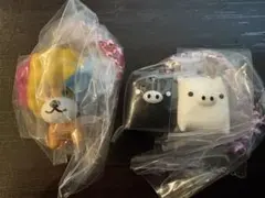 サンエックスユニバース チャームつきグミ アフロ犬・モノクロブー 新品未使用