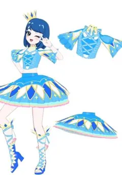アイプリバース　プリフォト　たいようさんさんブルー　トップス　ボトムス