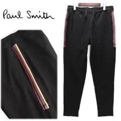 《ポールスミス》未使用 ストレッチジョガーパンツ 黒 L(W84~94cm)