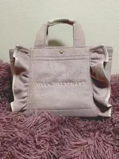 JILL by JILL STUART シャギーフリルトート ベビーピンク