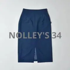 【美品】NOLLEY'S ノーリーズ　タイトスカート　ネイビー