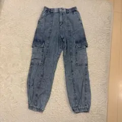 ‼️即購入大歓迎‼️美品‼️GU カーゴパンツ ライトブルー オールシーズン Sサイズ