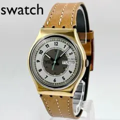 Vintage swatch デイデイト 腕時計 ゴールド アナログ クォーツのサムネイル