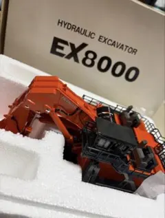 7/9まで出品 日立建機 油圧ショベル EX8000 ミニチュアモデルのサムネイル