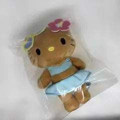 日焼けキティ（XOXOギャルシリーズ）のマスコットぬいぐるみ