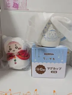 ちいかわ エニマイくじ 古本屋 E賞マスコット、G賞マグカップ