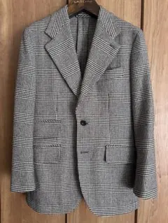 FOX BROTHERS フランネル テーラードジャケット チェック柄
