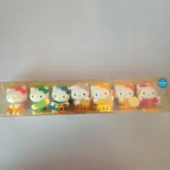 希少　ハローキティ 音楽テーマ 鼓笛隊フィギュア7体セット