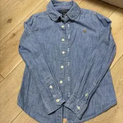 Polo Ralph Lauren 長袖シャツ 130/64 デニムブルー