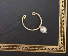 希少！14kgfアコヤベビーパールのイヤーカフ／あこや真珠／アガット