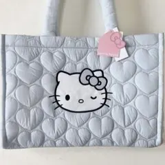 サンリオハウス　ハローキティ キルティング トートバッグ　新品未使用のサムネイル