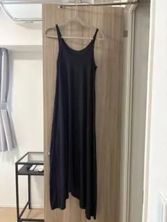 アレキサンダーワン ロングワンピ　ストレッチカットソー素材　美品のサムネイル