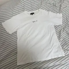 【お得】agnès b. アニエスべーホワイト Tシャツ M