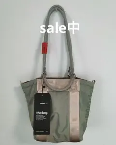 topologie トポロジー ショルダーバッグ　リバーシブル スモール モス