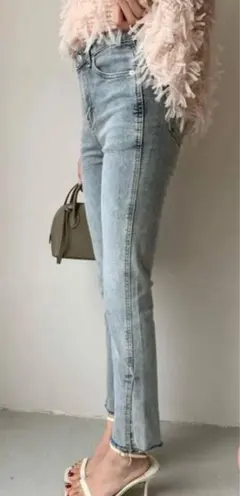 美品✨ BB バースデーバッシュ CROPPED DENIM デニム　Mサイズのサムネイル