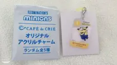 《未使用》カフェドクリエ×ミニオン アクリルチャーム