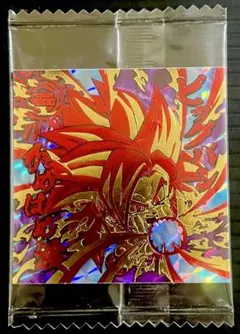 ドラゴンボール超戦士シールウエハース超9-11技GR極ゴジータ261010-9