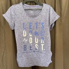 Disney 半袖Tシャツ パープル杢のサムネイル