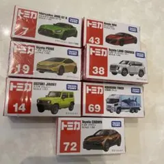 トミカ ミニカー コレクション　まとめ売り　7点