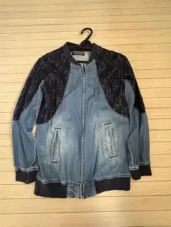CECIL McBEE デニム レース ブルゾン ジャケットのサムネイル