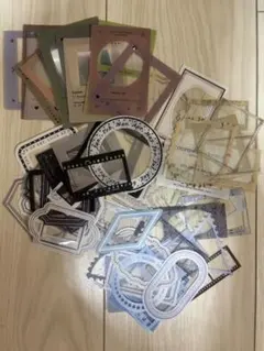 ✣BONHEUR PAPIER様✣素材シート コラージュ素材 おすそ分け - メルカリ