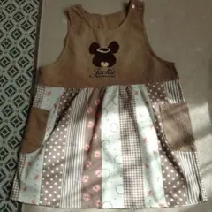 学研くまのがっこうエプロン　保育園こども園施設