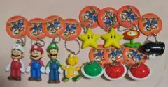 スーパーマリオ　マスコットフィギュア　11点セット①