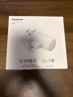 パナソニック Panasonic 浄水器ホワイト TK-CJ24-W 保証書つき - メルカリ