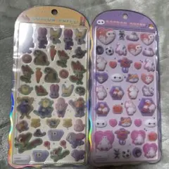 ズートピア ベイマックス コットンパフィーシール