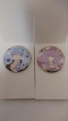 エニマイくじ 葬送のフリーレン ヒンメル、アウラ 缶バッジ F賞 缶バッジ