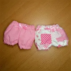 メルちゃんはなちゃん用　ぷっくりパンツ２枚セット(50)