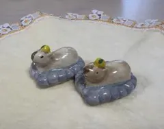 カピバラ 温泉 柚子 置物 箸置きのサムネイル