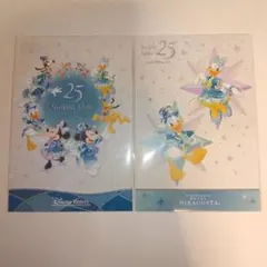 ディズニーシー　スパークリングジュビリー　ミラコスタ　ポストカード　2枚