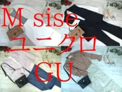 24-6476 レディース服　まとめ売り ユニクロ・GU　49着　Mサイズ