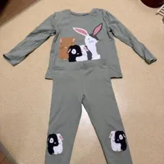 next パジャマ セットアップ ウサギ柄のサムネイル