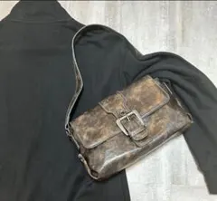 00s archive one shoulderbag flap y2k