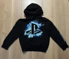 PlayStation フード付きパーカー 黒
