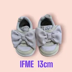 IFME ベビーシューズ 13cm リボン付き