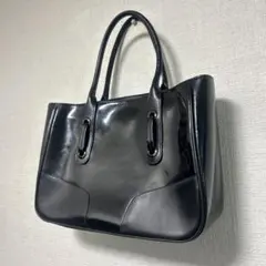 ★大人気デザイン★ Ginza Yoshinoya トートバッグ　エナメル