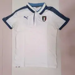PUMA ポロシャツ ホワイト メンズ S