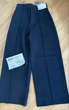 ブラッシュドジャージーワイドパンツ　XS 低身長用