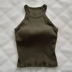 UNIQLO ブラトップ タンクトップ オリーブ XLのサムネイル