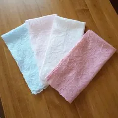 ハンカチ  レース  花柄  4枚セット 結婚式  冠婚葬祭