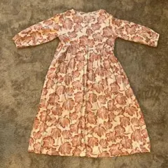 ウンナナクール ルームウェア M 花柄 ピンク ワコール