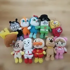 アンパンマンキャラクターぬいぐるみセット販売　プリちぃビーンズ