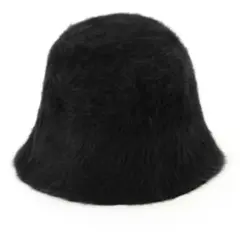 GRL グレイル ファーバケットハット ブラック